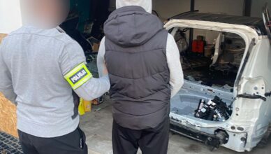 Kolejna złodziejska dziupla samochodowa zlikwidowana