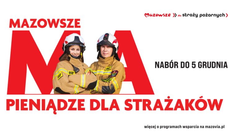 Rusza nabór wniosków o wsparcie dla strażaków