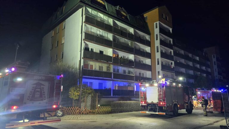 Pożar w Ząbkach: Szybka reakcja służb ratunkowych, zapobiegła tragedii