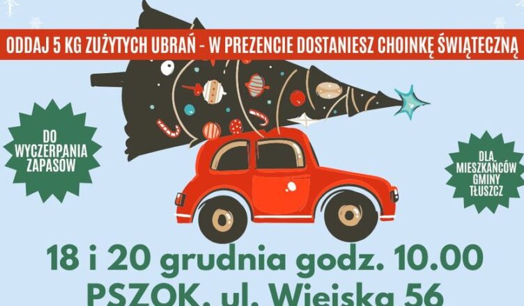 Tłuszcz - Świąteczna akcja dla mieszkańców