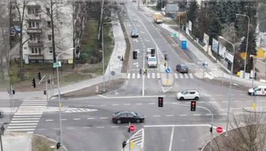 Otwarcie skrzyżowania alei Niepodległości z Szosą Jadowską i ul. Wileńską