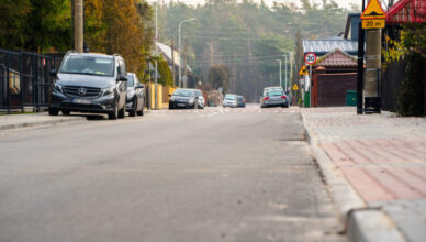 Zielonka - Modernizacja ul. Brzozy-Brzeziny dobiegła końca