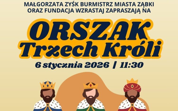 Orszak Trzech Króli w Ząbkach 2026