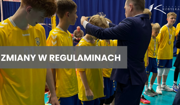 Kobyłka - Zmiany w regulaminie dot. wsparcia sportowców