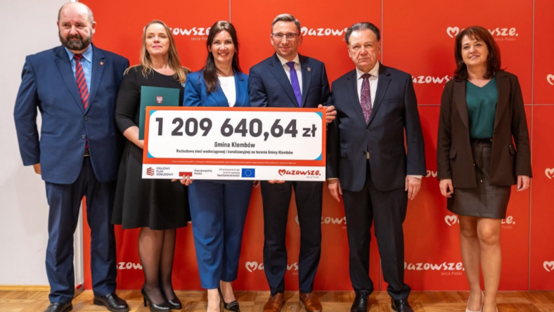 Klembów - Rozbudowa sieci wodociągowej i kanalizacyjnej na terenie Gminy Klembów