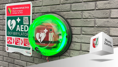 Zielonka - Kolejne defibrylatory