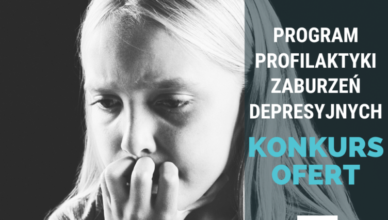 Ząbki - Konkurs ofert w zakresie profilaktyki zaburzeń depresyjnych wśród nastolatków