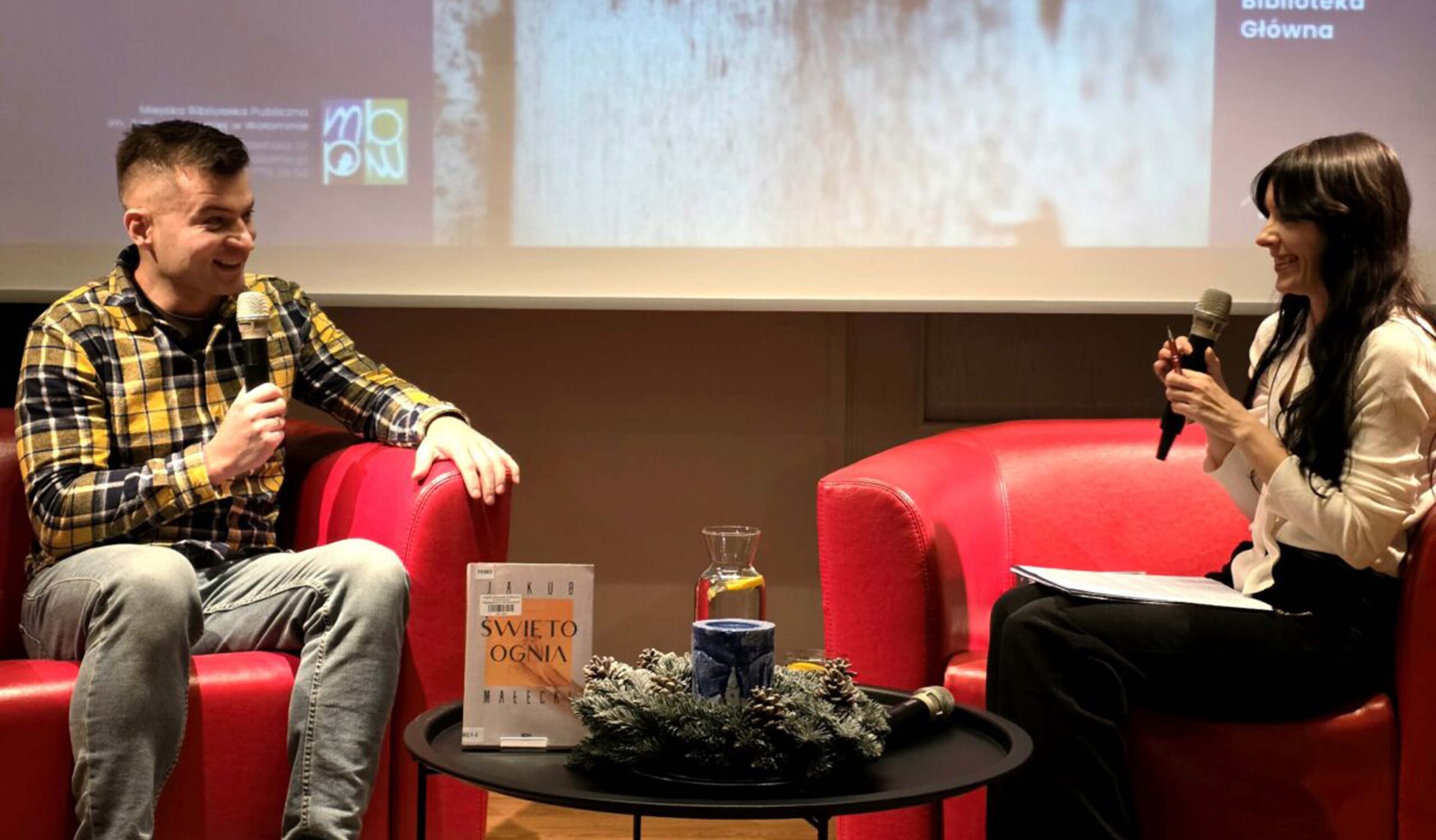 Spotkanie autorskie z Jakubem Małeckim