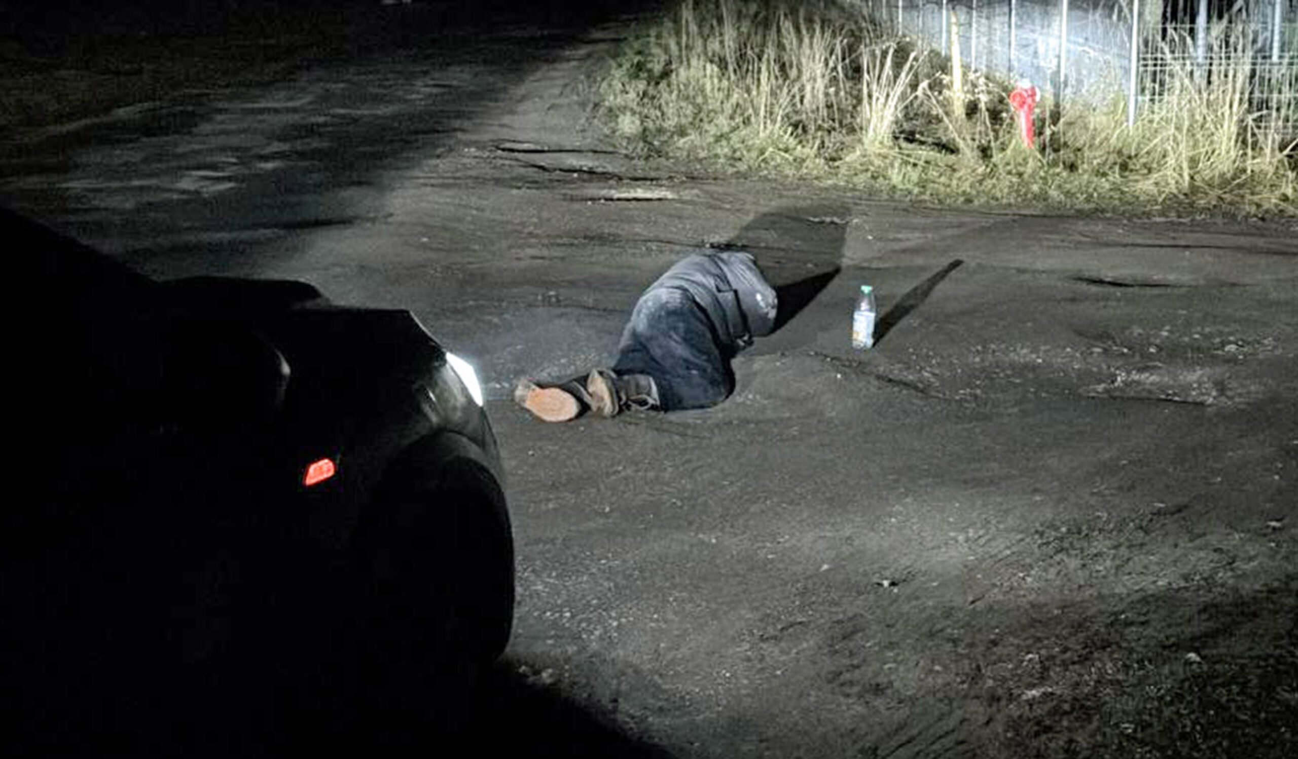 Policjant po służbie zapobiegł drogowej tragedii