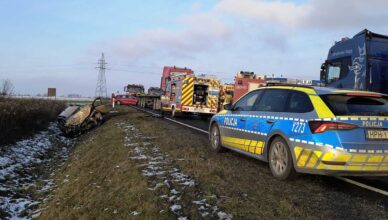 Tragiczny wypadek na DK50