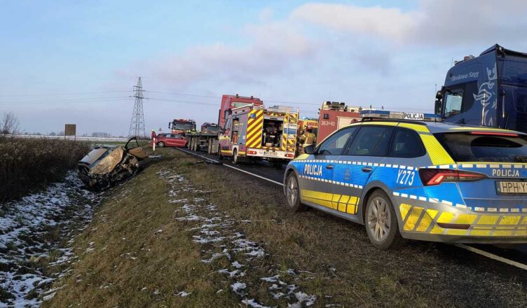 Tragiczny wypadek na DK50