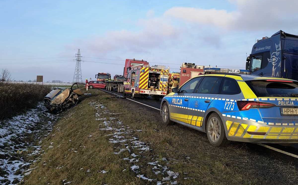 Tragiczny wypadek na DK50