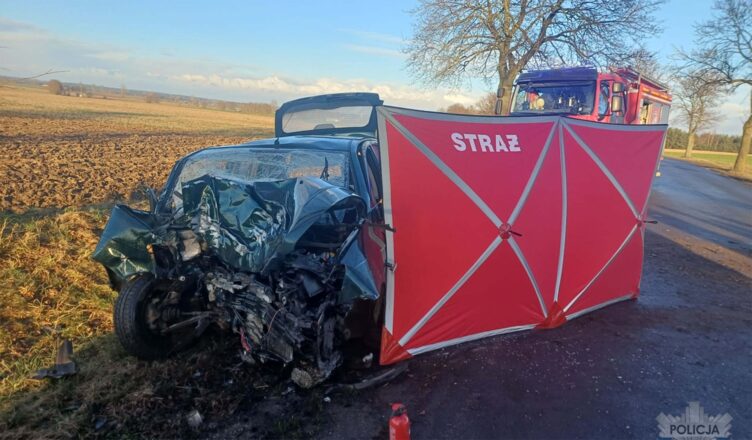 Tragiczny wypadek na drodze Wojnówka–Podkrajewo