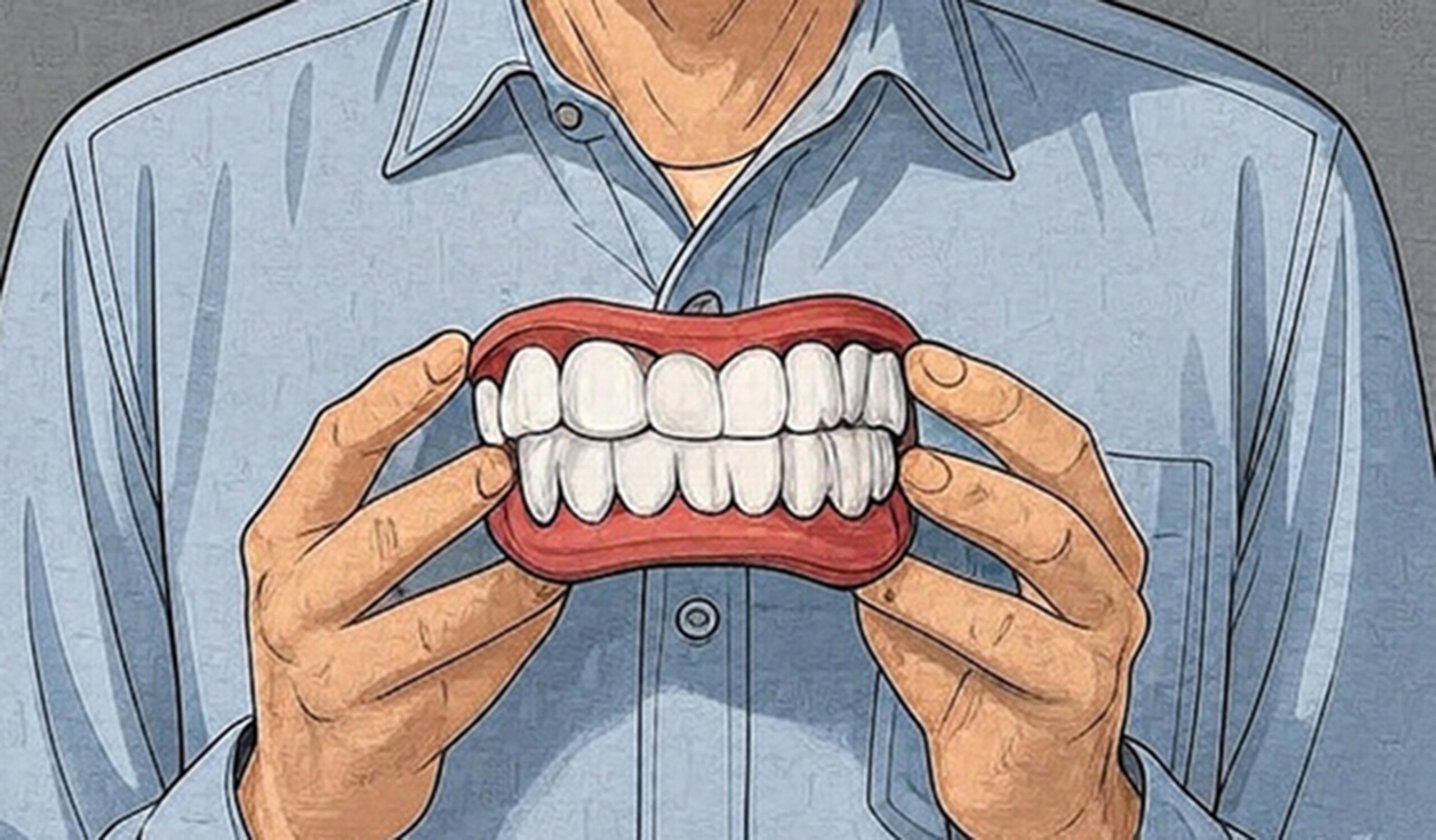 Obiecali uniwersalną protezę zębową. Przysłali zabawkowe zęby