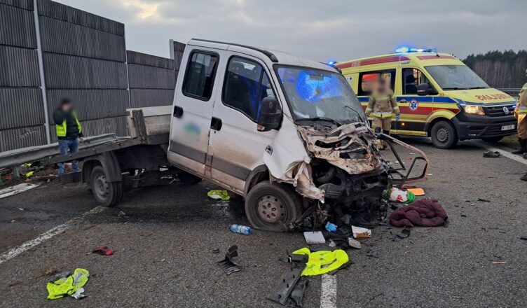 Poważny wypadek na S8. Na miejscu lądowały helikoptery LPR