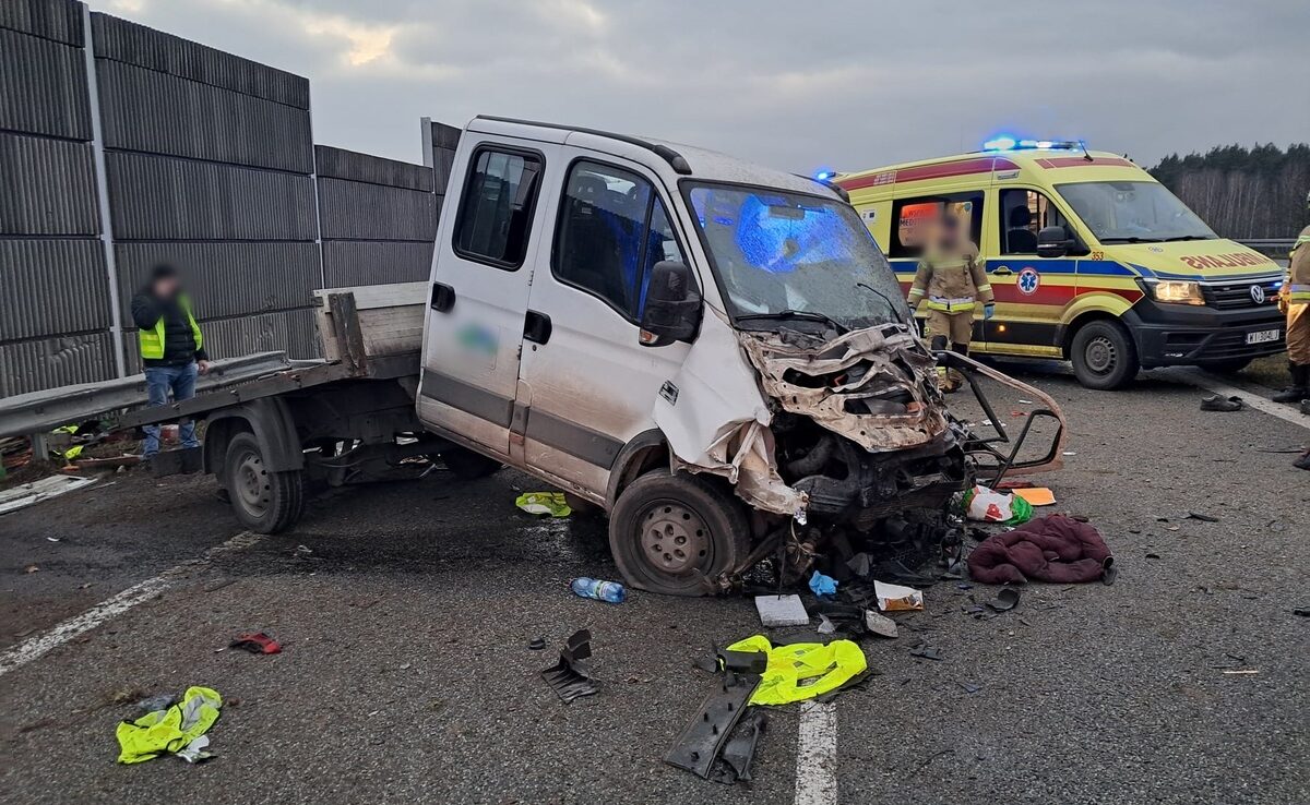 Poważny wypadek na S8. Na miejscu lądowały helikoptery LPR