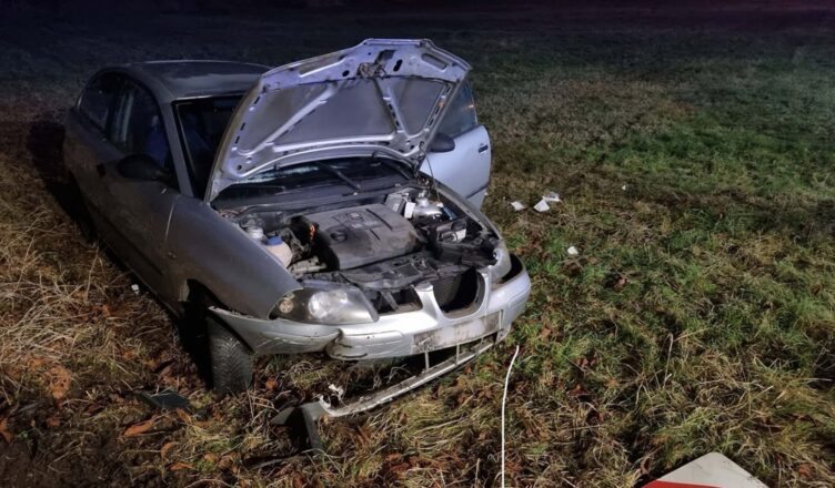 Spowodował wypadek będąc pod wpływem alkoholu