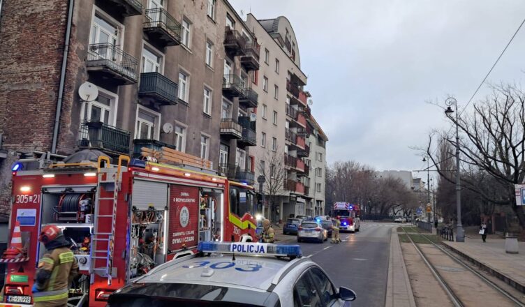 Tragiczny pożar w kamienicy na ulicy Wileńskiej