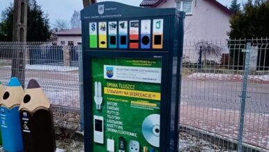 Nowoczesny punkt zbiórki elektroodpadów na osiedlu Borki