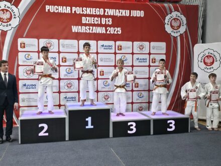 UKS "SameJudo" z sukcesami na Pucharze Polskiego Związku Judo Dzieci U13