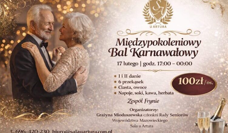 Międzypokoleniowy Bal Karnawałowy Seniorów
