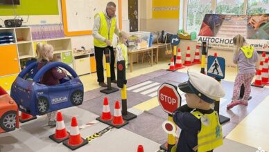 Marki - Odblaskowy przedszkolak w styczniu