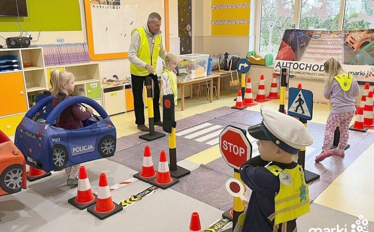 Marki - Odblaskowy przedszkolak w styczniu