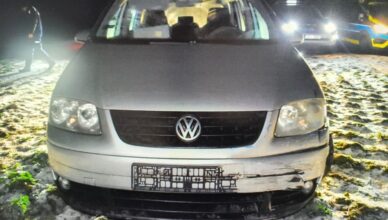 Kradzież samochodu i szaleńcza jazda przez 3 powiaty. Za kierownicą Volkswagena 16-latek