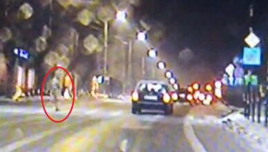 Nie ustąpił pierwszeństwa pieszemu na przejściu. 59-letni kierowca po alkoholu i na zakazie