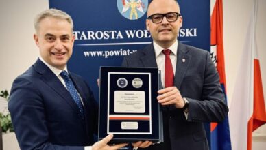 Starosta wołomiński doceniony przez Wicepremiera