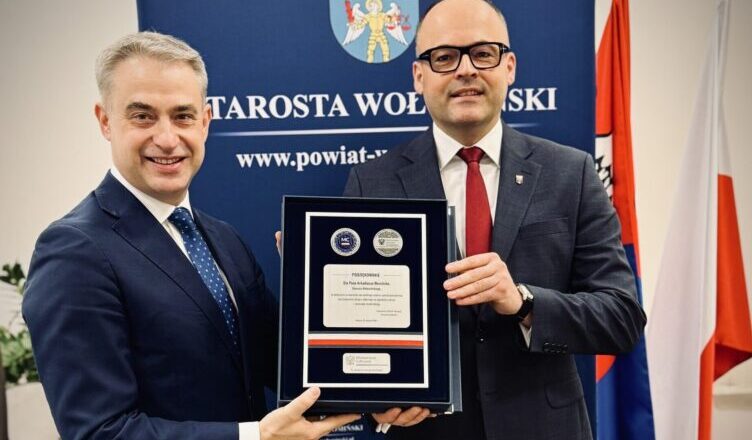 Starosta wołomiński doceniony przez Wicepremiera