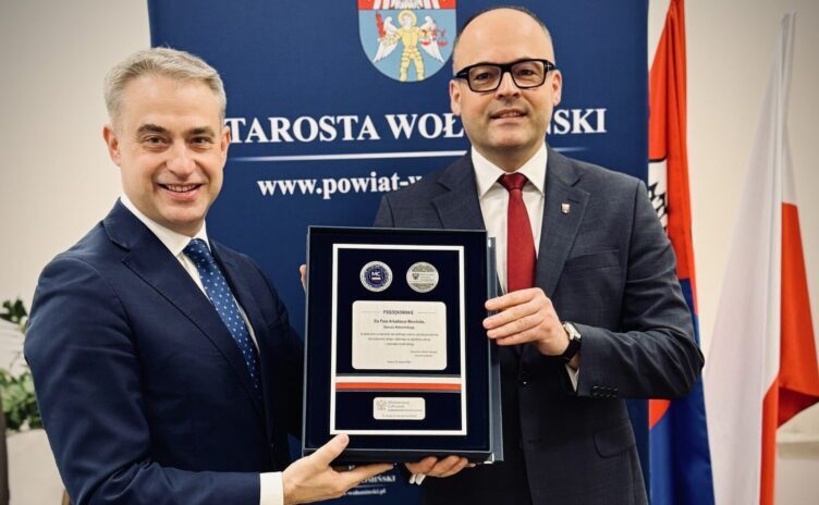 Starosta wołomiński doceniony przez Wicepremiera