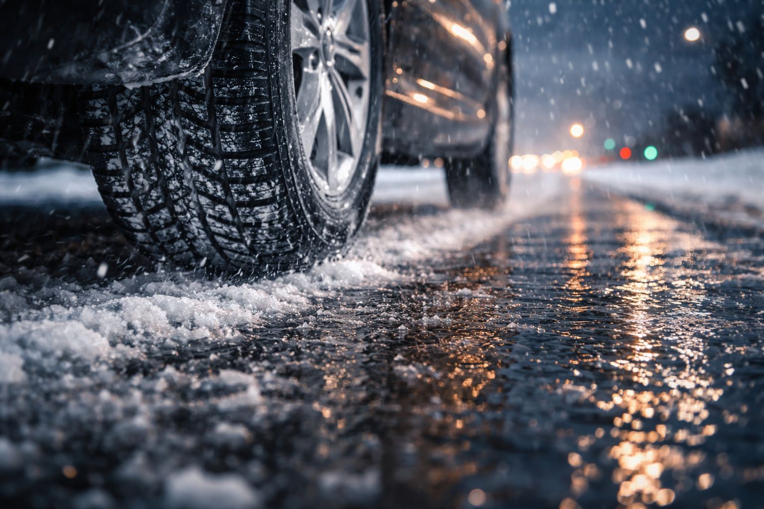 Uwaga, ślisko! Gołoledź paraliżuje drogi w powiecie i na Mazowszu