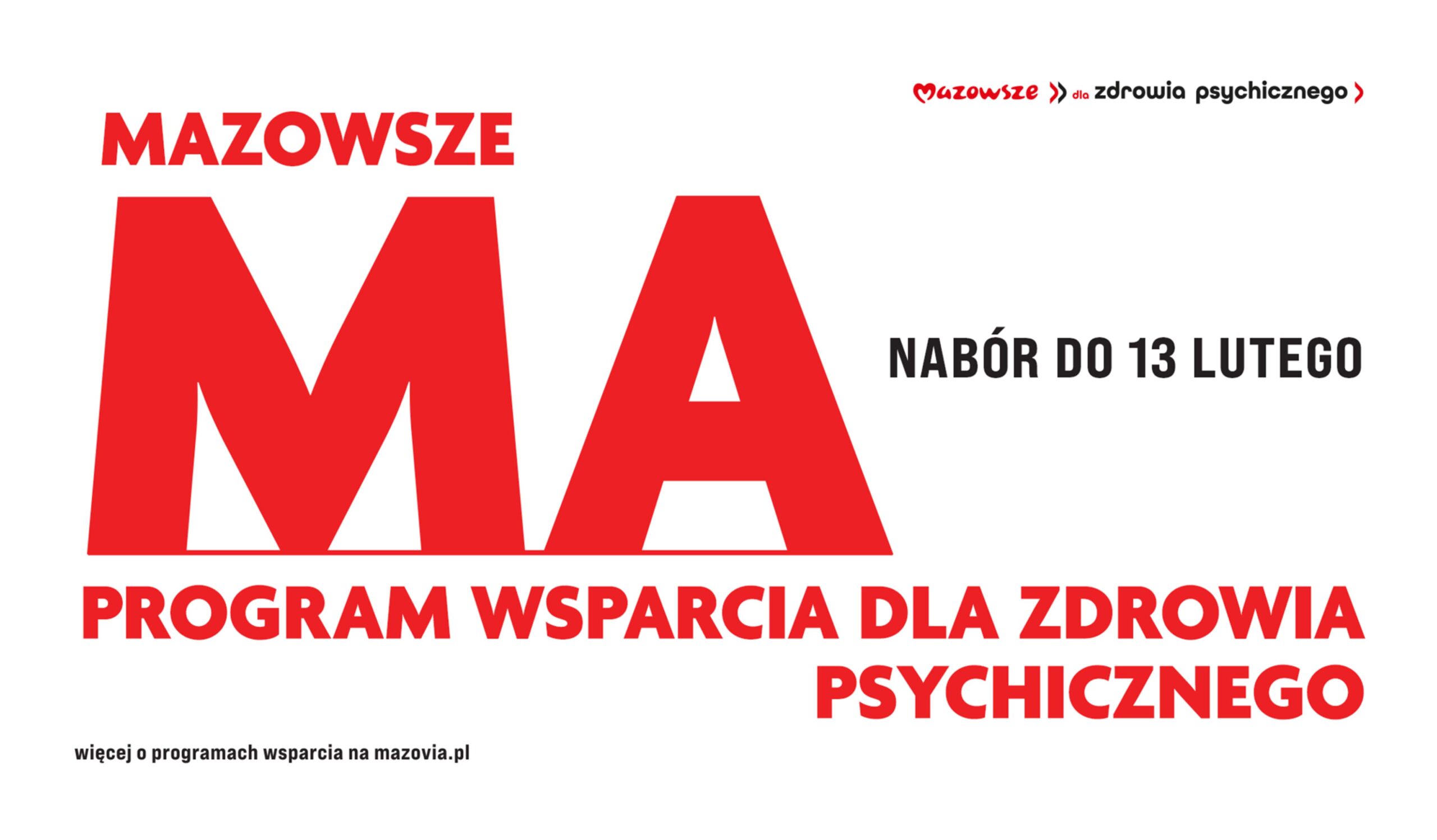 Ruszył nabór wniosków do programu „Mazowsze dla zdrowia psychicznego”