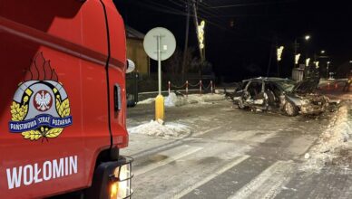 Pięć osób rannych w wypadku drogowym w Zagościńcu