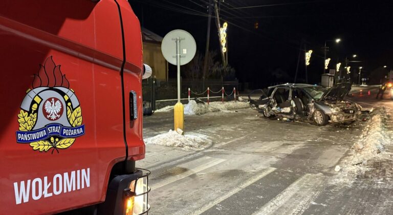 Pięć osób rannych w wypadku drogowym w Zagościńcu