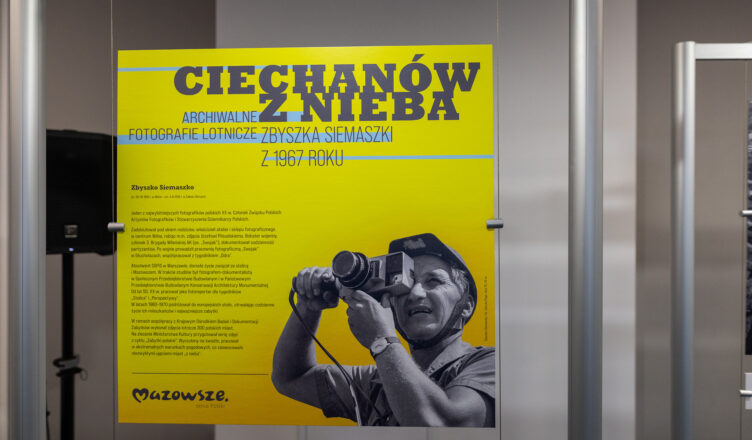 Ciechanów z nieba – wystawa zdjęć Zbyszka Siemaszki