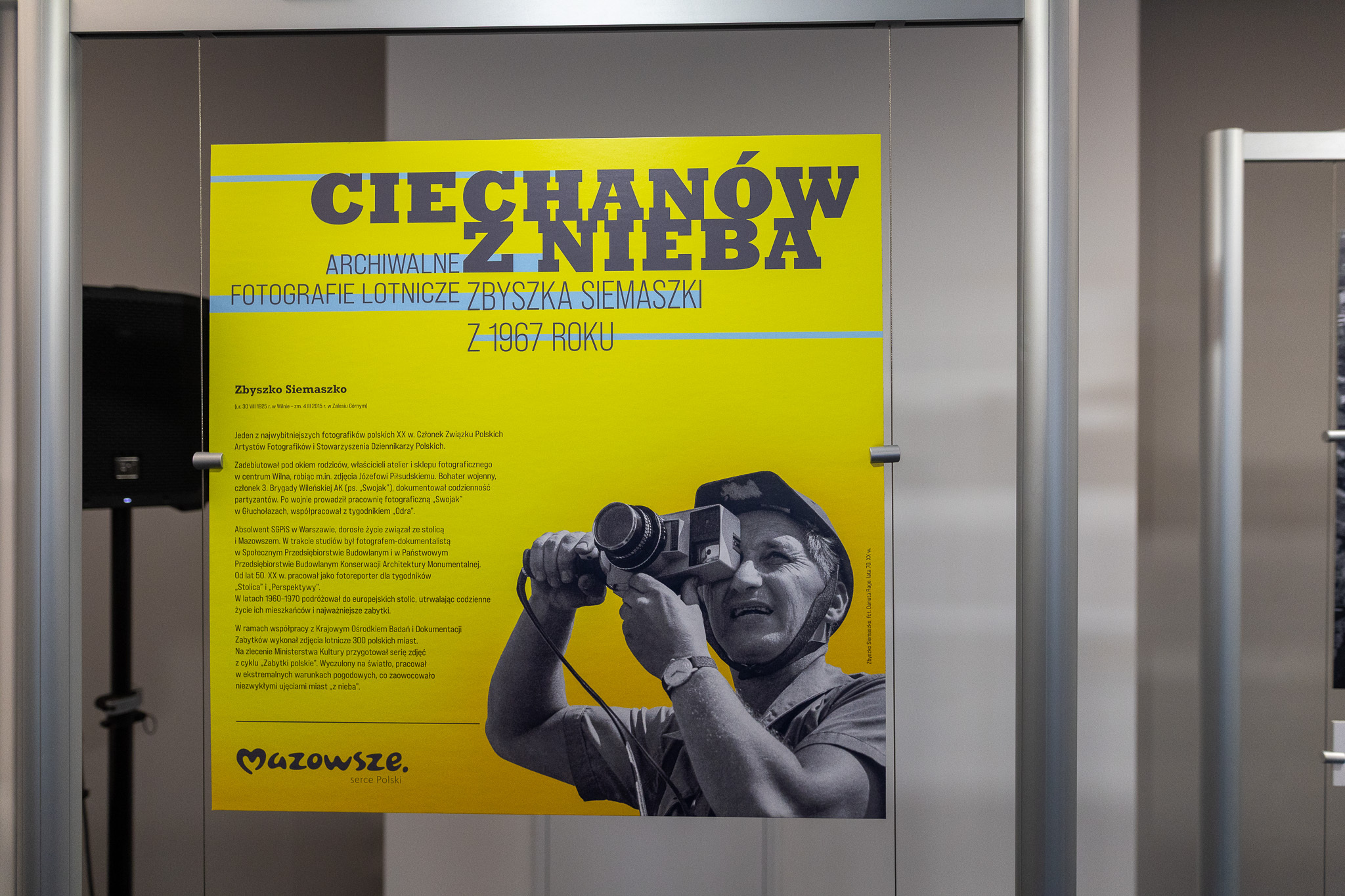Ciechanów z nieba – wystawa zdjęć Zbyszka Siemaszki