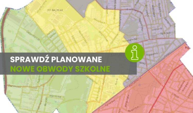 Kobyłka - Zmiana obwodów szkolnych PSP1 i PSP3