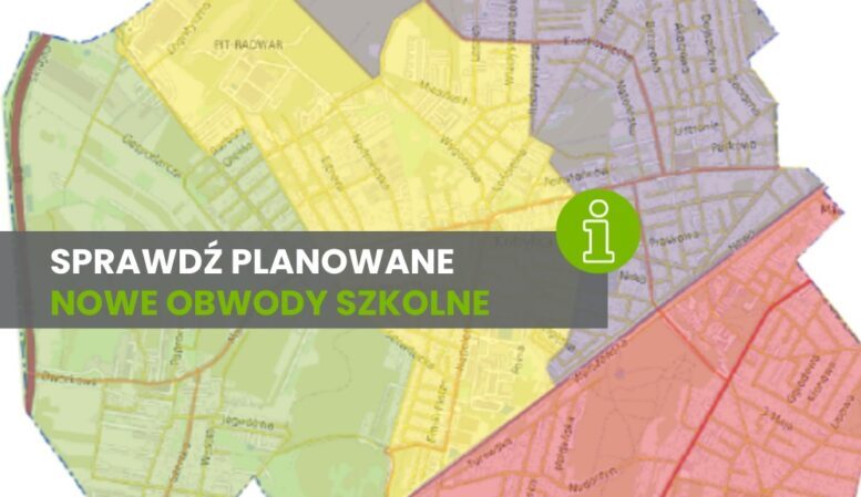 Kobyłka - Zmiana obwodów szkolnych PSP1 i PSP3