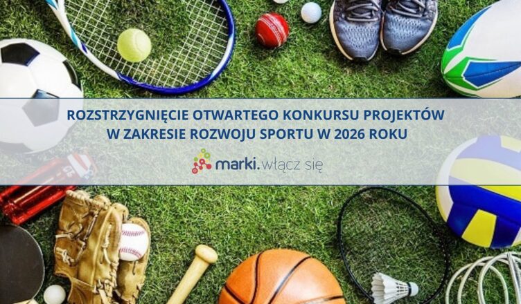 Marki - Rozstrzygnięcie konkursu na rozwój sportu - 2026 r
