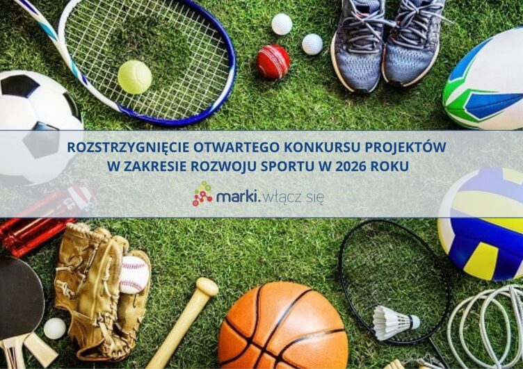 Marki - Rozstrzygnięcie konkursu na rozwój sportu - 2026 r