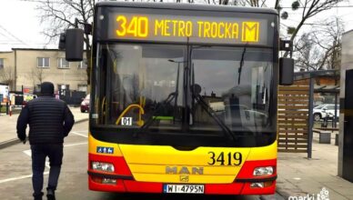Marki - Linia 340 – więcej autobusów, dłuższe kursowanie