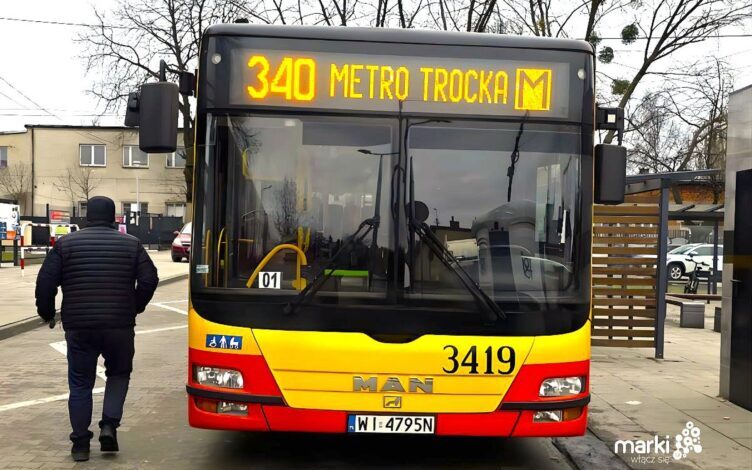 Marki - Linia 340 – więcej autobusów, dłuższe kursowanie