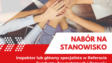 Ząbki - Nabór na stanowisko w Referacie Funduszy Zewnętrznych i Rozwoju