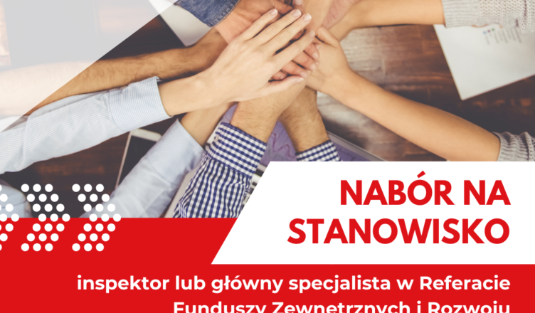Ząbki - Nabór na stanowisko w Referacie Funduszy Zewnętrznych i Rozwoju