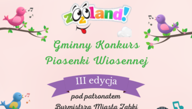 Ząbki - III edycja Gminnego Konkursu Piosenki Wiosennej