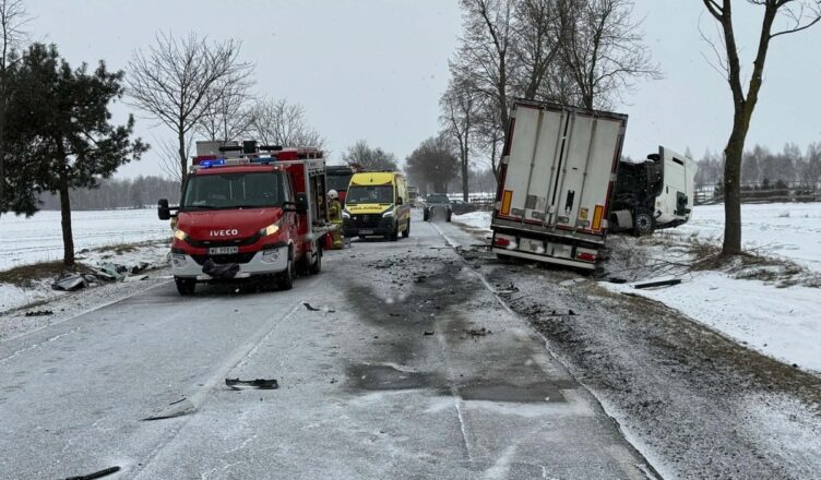 Śmiertelny wypadek na DK57