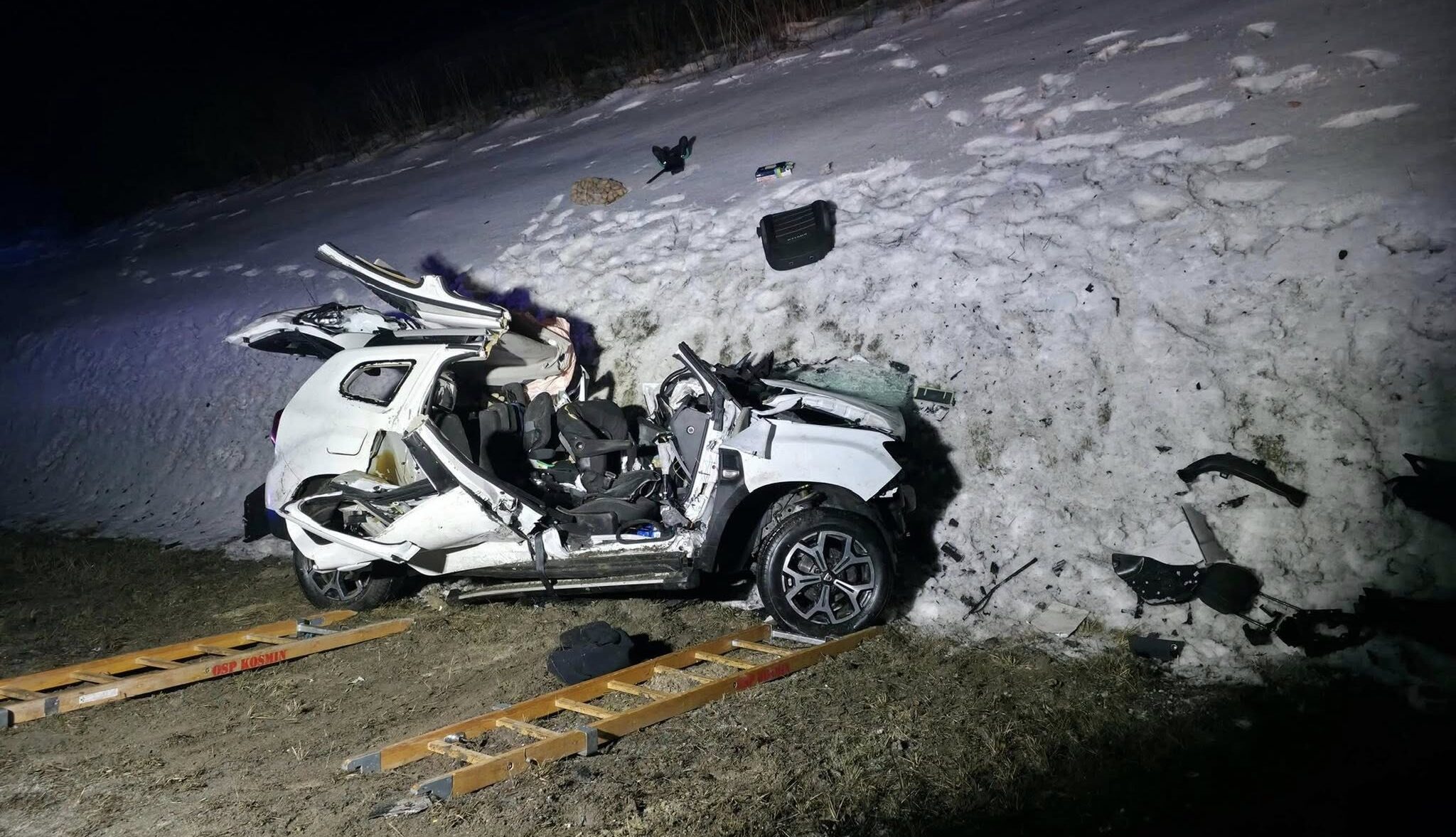 Tragiczny wypadek na DK50. Dwie osoby nie żyją.