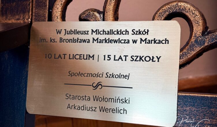 Jubileusz Michalickich Szkół w Markach